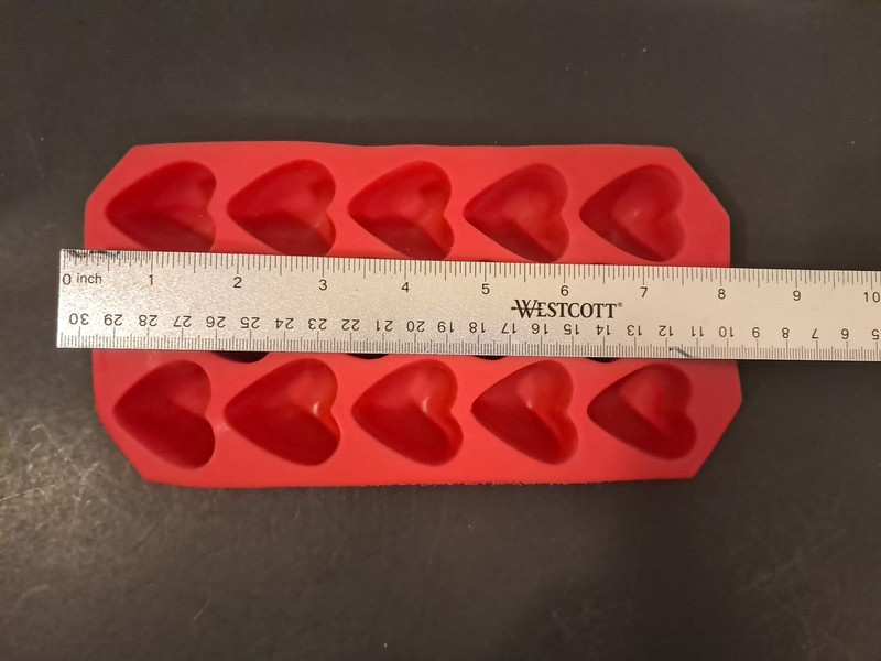 Lekue Silicone Hearts Valentine's Candy/Ice Mold Heart Mold Made in Spain gallery