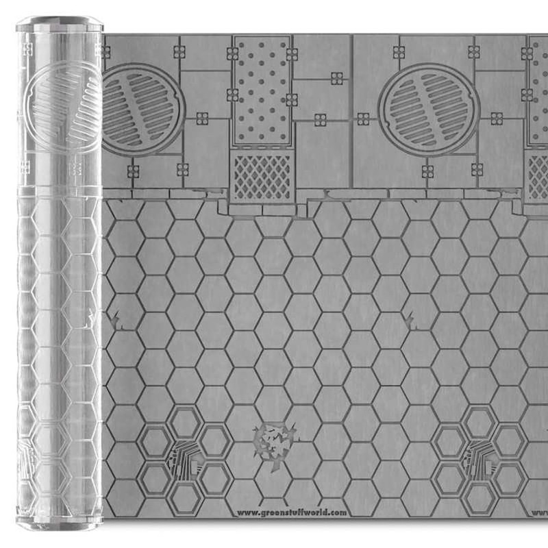 Green Stuff World Green Staff World Rolling Pin Hexagonal Paving Stones gallery