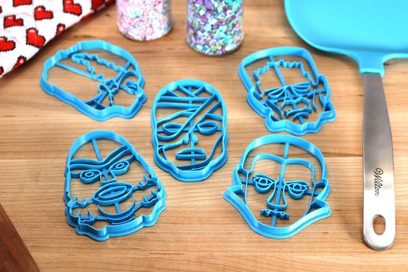 Classic Monster Cookie Cutters - Dracula, The Mummy, Frankensteins Monster, gallery