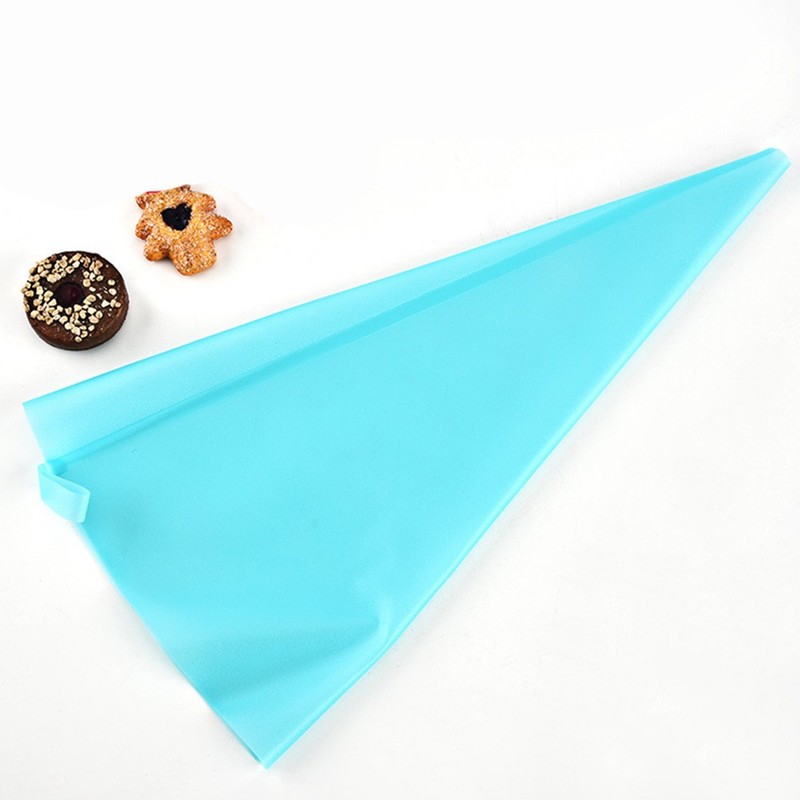 3 Pcs TPU Pastry Bags Icing Piping Bags Baking Cake Decorating Tools Blue gallery