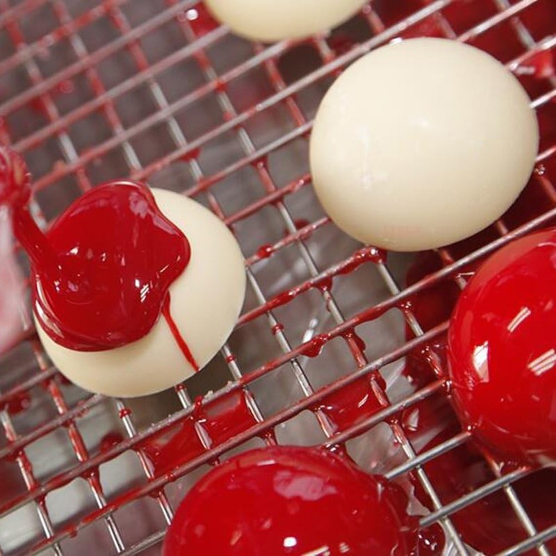 Large Half Sphere Silicone Mold for Chocolate, Ice Cream, Cakes, and Soap gallery