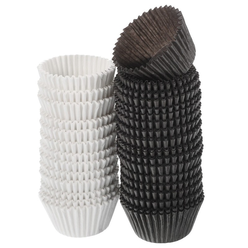 1000 Pcs Baking Supplies Cake Tray Cup Cases Paper Cupcake Liners Muffin Cups gallery