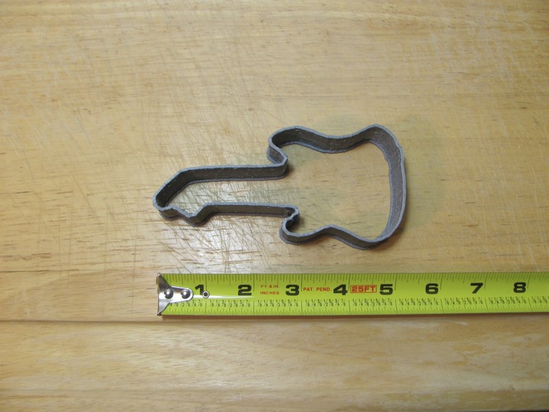 Guitar Cookie Cutter 5" Party Cutter gallery