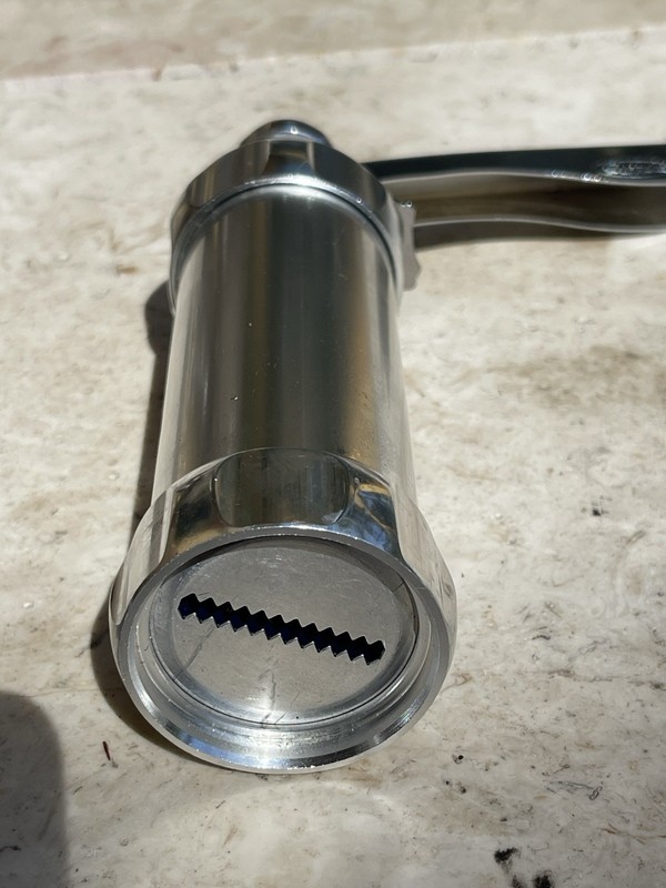 Vintage cookie press, biscuit maker, spritz cookie press With Discs gallery