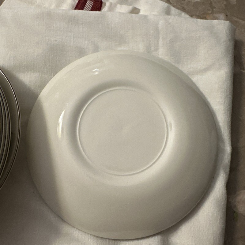 6” Shabby Cake Plate, Tea party Set Of 8 gallery