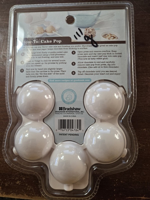 Sweet Creations Round Cake Pop Press By Good Cook NEW gallery