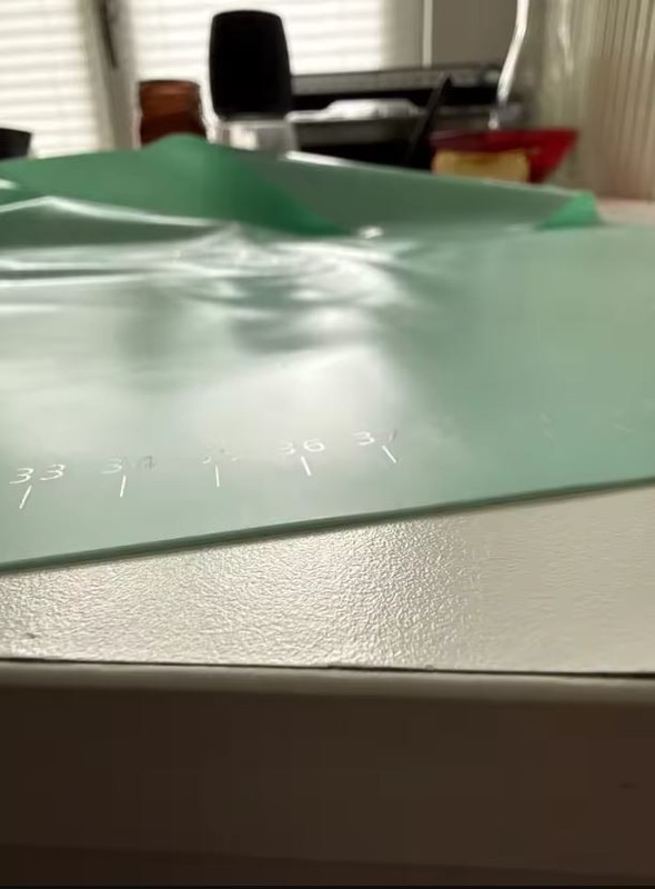 2mm Thick Silicone Pastry Baking Mat Non-Stick with Measurements | FREE SHIPPING gallery