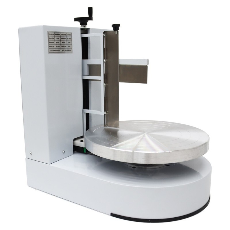 4-12'' Cake Cream Decorating Spreader Cake Cream Automatic Smearing Machine 110V gallery