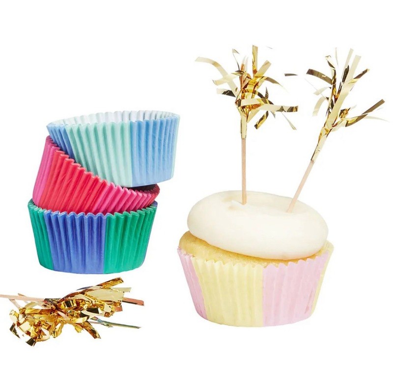 NEW Meri Meri Lot of 9 Boxes Happy Birthday Cupcake Kits! Retails $13 ea! gallery