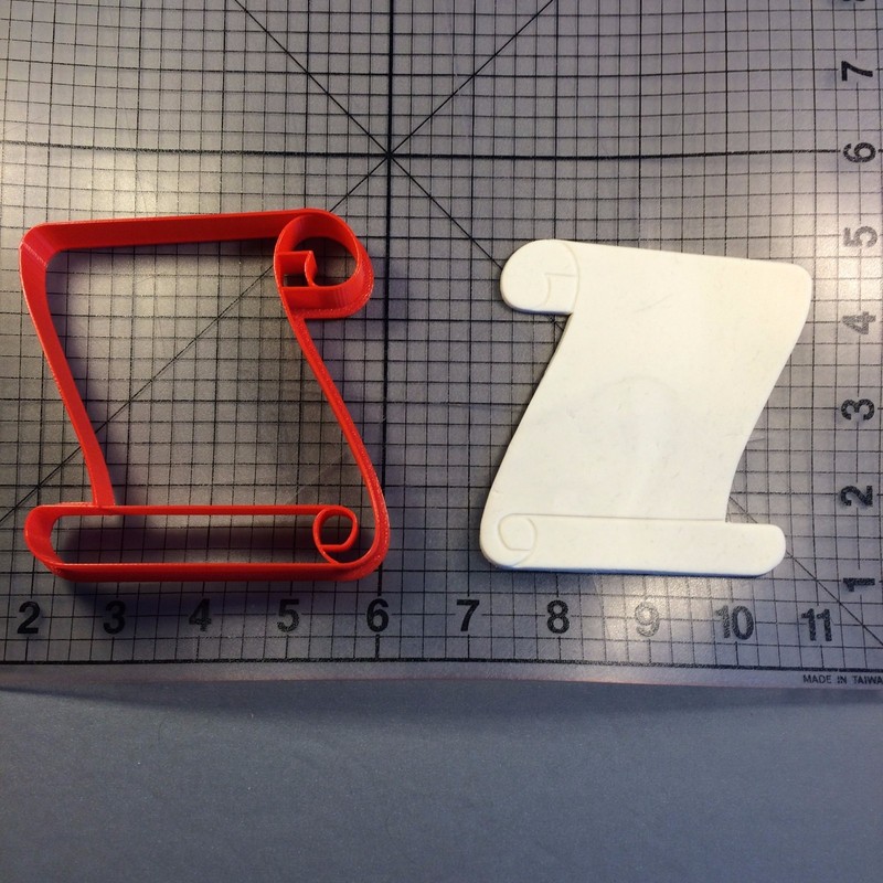 Scroll 101 Cookie Cutter