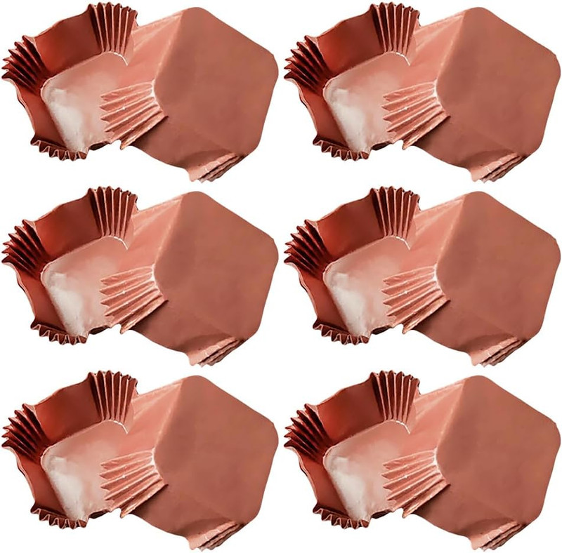 1000 Pcs Square Cupcake Baking Cups Mini Cake Paper Liners Small Muffin Liners B