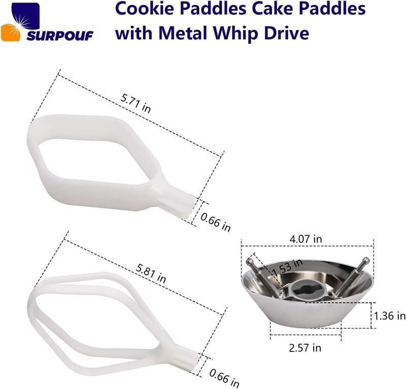 Universal Compatibility Whip Drive for NutriMill Artiste Mixer gallery