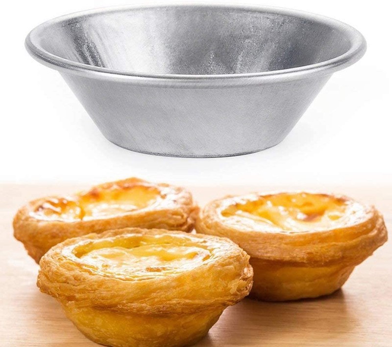 25 Pieces Egg Tart Molds Tiny Pie Tartlets Dessert Mold Pans Tin Puto Cup Bakewa gallery