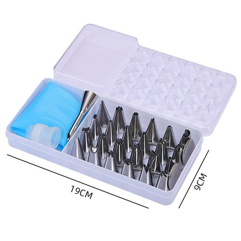 High Temperature Resistant 28 Piece Piping Nozzle Set for Baking Needs gallery