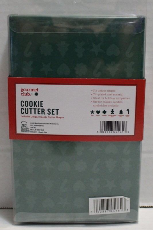 Gourmet Club Multiple Holiday Including Christmas Cookie Cutter Set 6 gallery