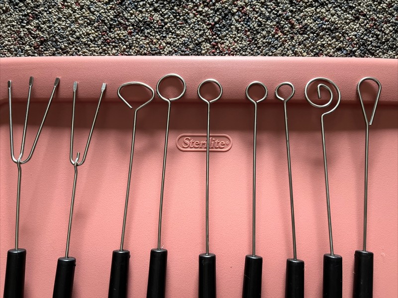 Martellato Chocolate Dipping Tools, 10-Piece Set gallery