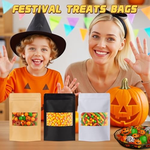150 Pack Treat Bags, Cookie Bags, 150 Pack 5.9x8.6in (15x22cm) Yellow gallery