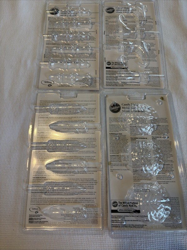 Wilton Halloween Candy Pretzel Mold Set With 4 New gallery