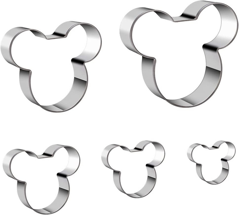 Mouse Cookie Cutter Sandwich Cutters for Kids DIY Lunchbox Bento Box Fruit Cutte gallery