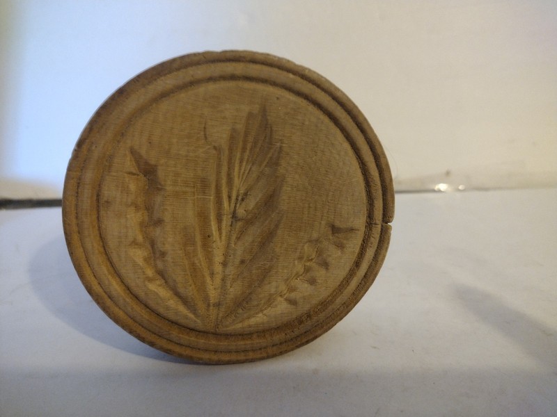 Vintage 4 Wooden Butter Shortbread/Cookie Presses Press gallery