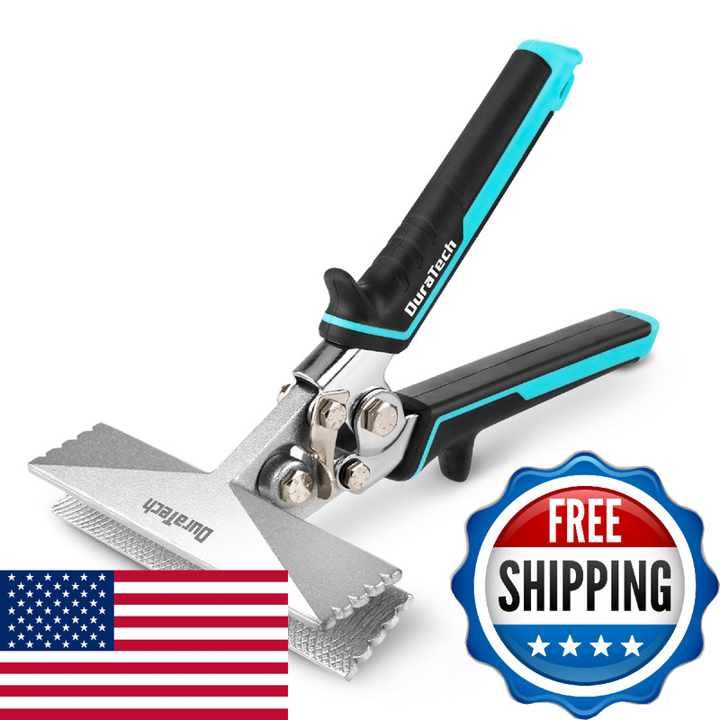 Duratech 6 Inch Sheet Metal Bender Hand Seamers Sheet Metal Tools Ergonomic Tpr