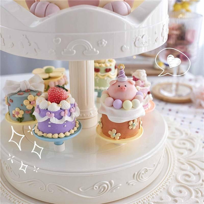 Rotating Dessert Machine Cupcake Holder for Wedding Event Festival