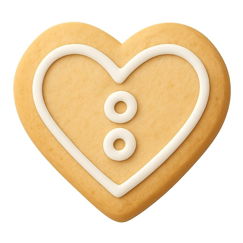 Heart-Shaped Small Button Cookie Cutter & Stamp, Fondant & Clay - 4x3.8 gallery
