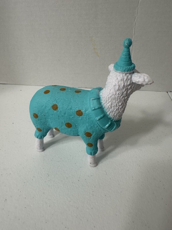 Target Bullseye Farm Animals Birthday Shoppe Sheep Figurine 5 Inch Cake Topper gallery