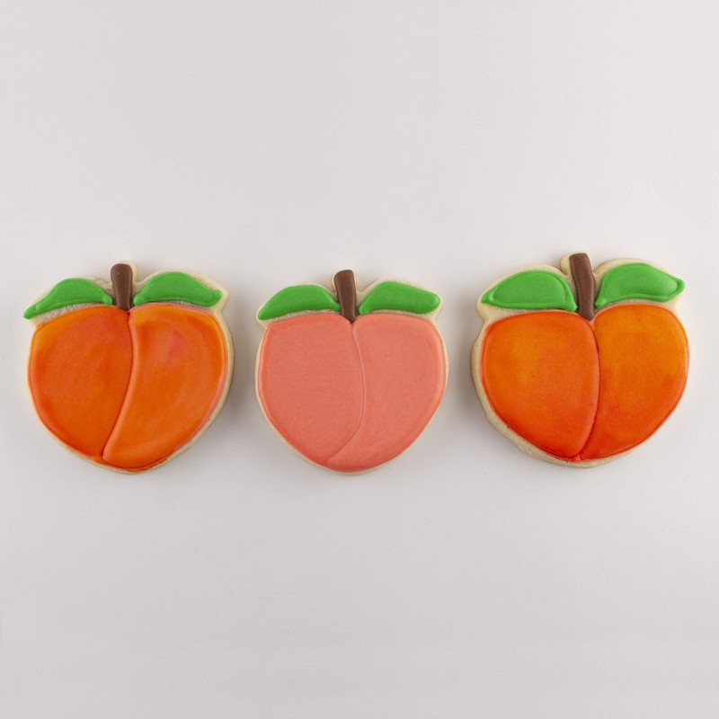 Ann Clark Peach Cookie Cutter, 3-1/4" Made in USA gallery