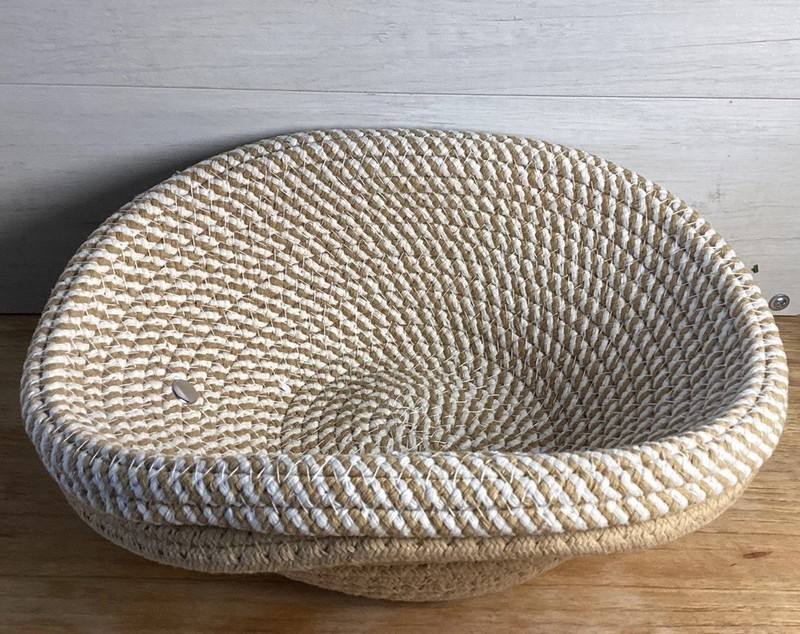 NeoRov Cotton Banneton Bread Proofing Basket Set Of 2 Round Sourdough Proofing gallery