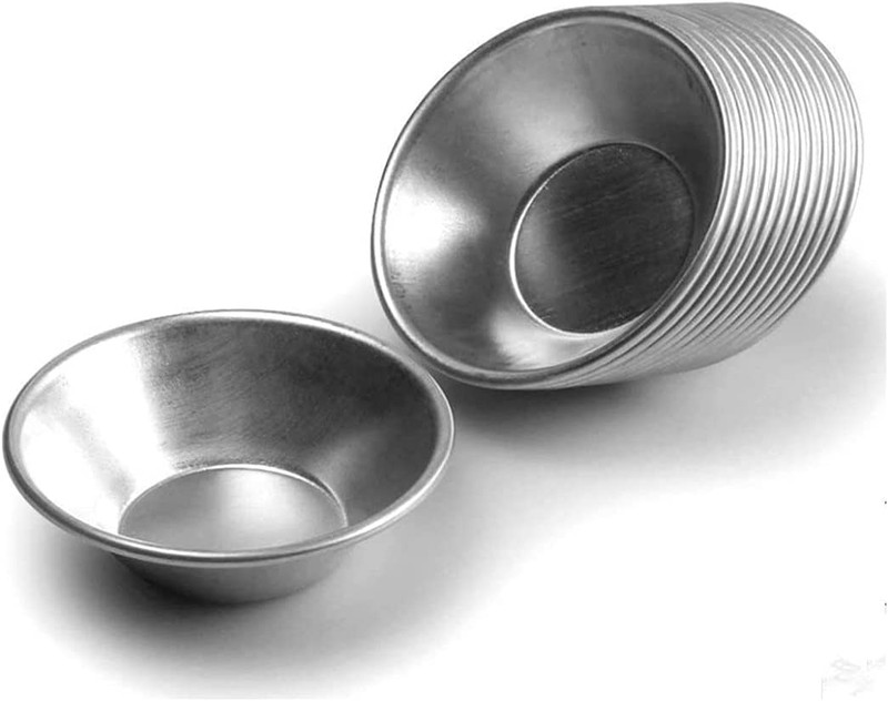 25 Pieces Egg Tart Molds Tiny Pie Tartlets Dessert Mold Pans Tin Puto Cup Bakewa gallery