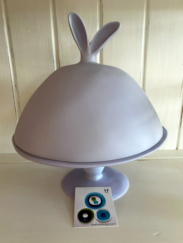 Tina Frey Design tf X TIBI domed cake plate stand pedestal artist designed