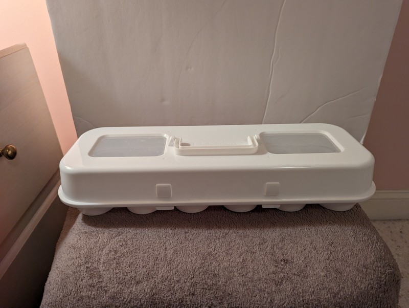 Bakelicious, 6.5 x 17.5 x 5 inches, White 12 ct. Carry-on Cupcake Carton