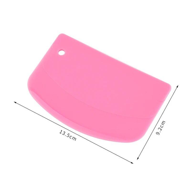 Plastic Spatula Dough Weight Cutter Cookie Fondant Bread Pizza butter scraper gallery