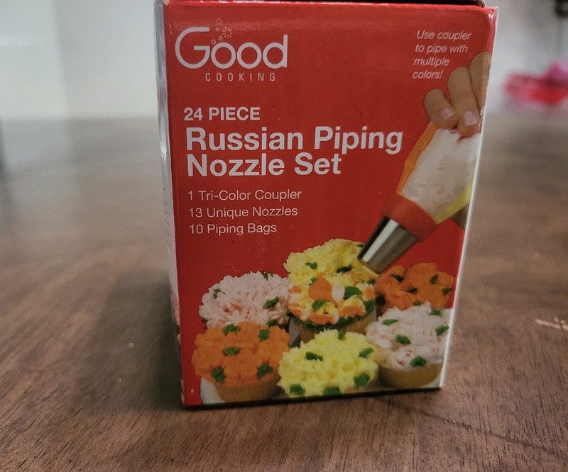 Good Cooking 24 Piece Russian Piping Nozzle Set gallery