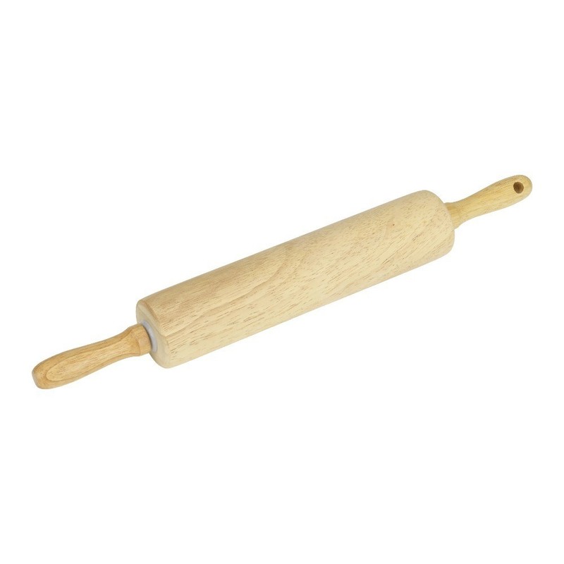 Wooden Rolling Pin 10x2 Inch Natural Wood Dough Roller Baking Pastry Tool gallery