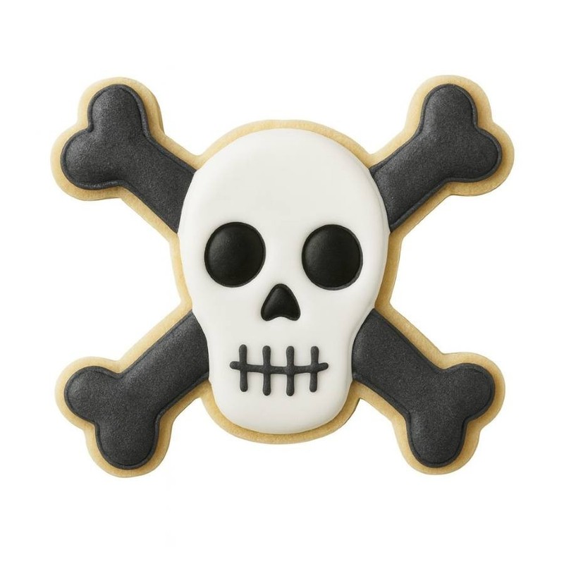 7 Piece Pirate Cookie Cutter Set Treasure Map Metal gallery