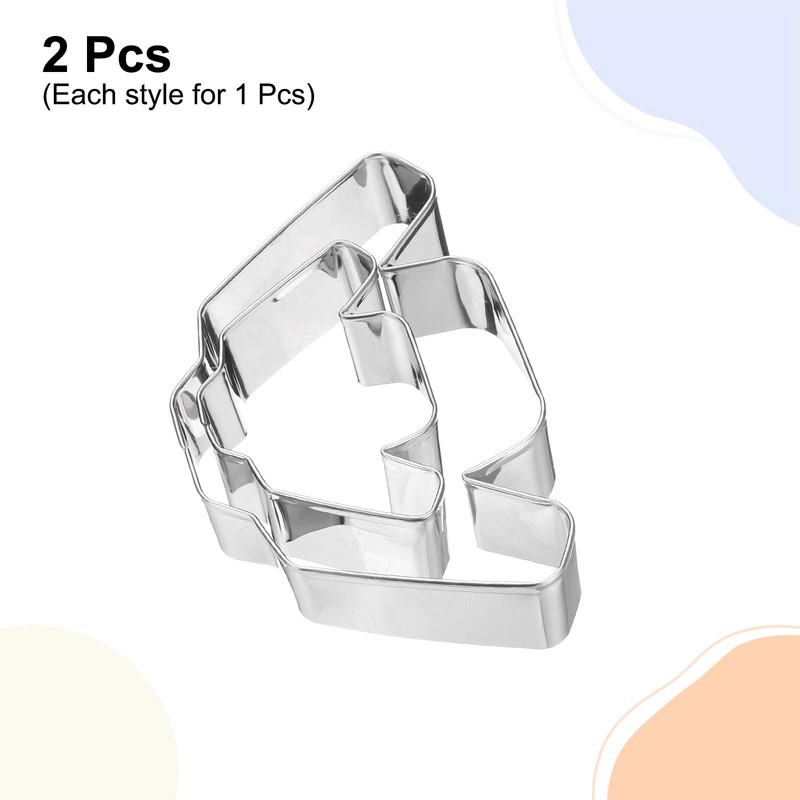 Christmas Sweater Cookie Cutter Set Assorted Sizes Stainless Steel Polish gallery