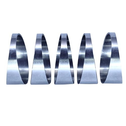 90 degree 5" 304 Stainless Steel Tight Radius Pie Cuts (Not Welded) - Laser gallery