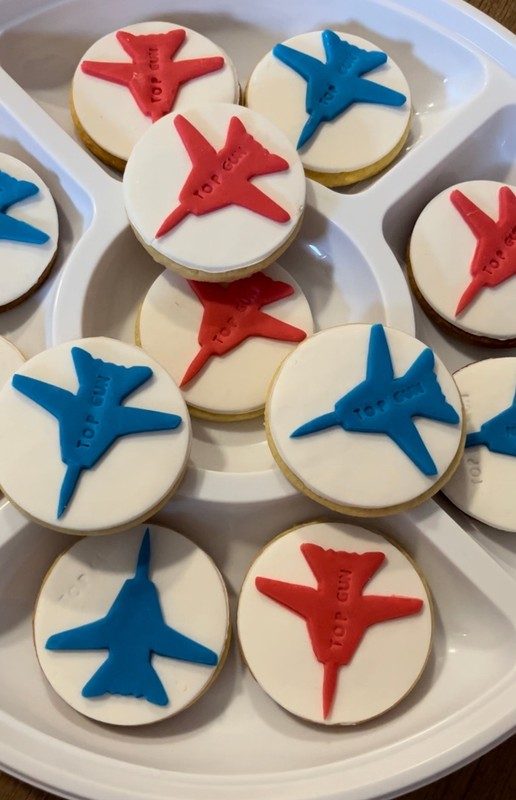 Airplane fondant cutter top gun jet plane boys birthday gallery