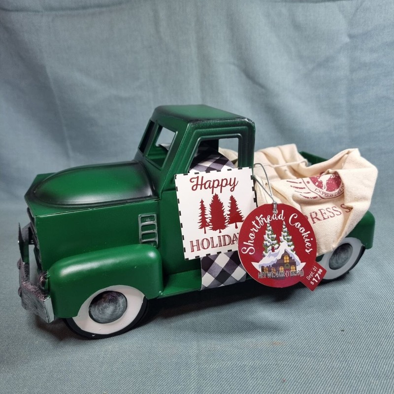 Season’s Greetings Shortbread Cookie Truck
