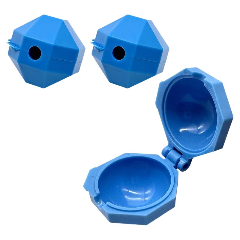 3Pcs Cake Mold Practical Baking Tool Round Cake Press New Dessert Mold Blue DIY