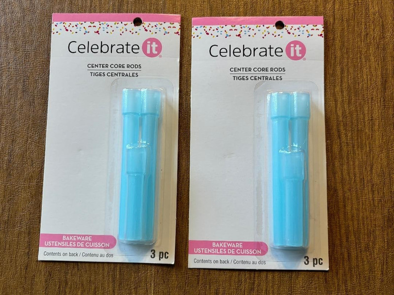 Cake Decorating Tools- Circle Fondant Cutter, Ribbon Cutter & Center Core Rods gallery