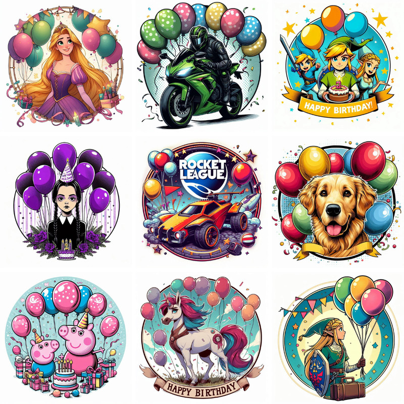 Choose Your Character - Basic Cake Toppers gallery