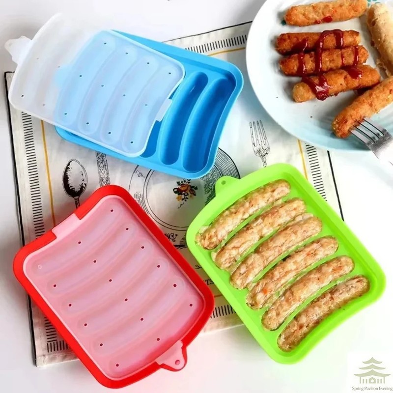 Sausage Mold Silicone Food Grade Diy Baby Supplement Tool Home Made Hot Dog Ham gallery