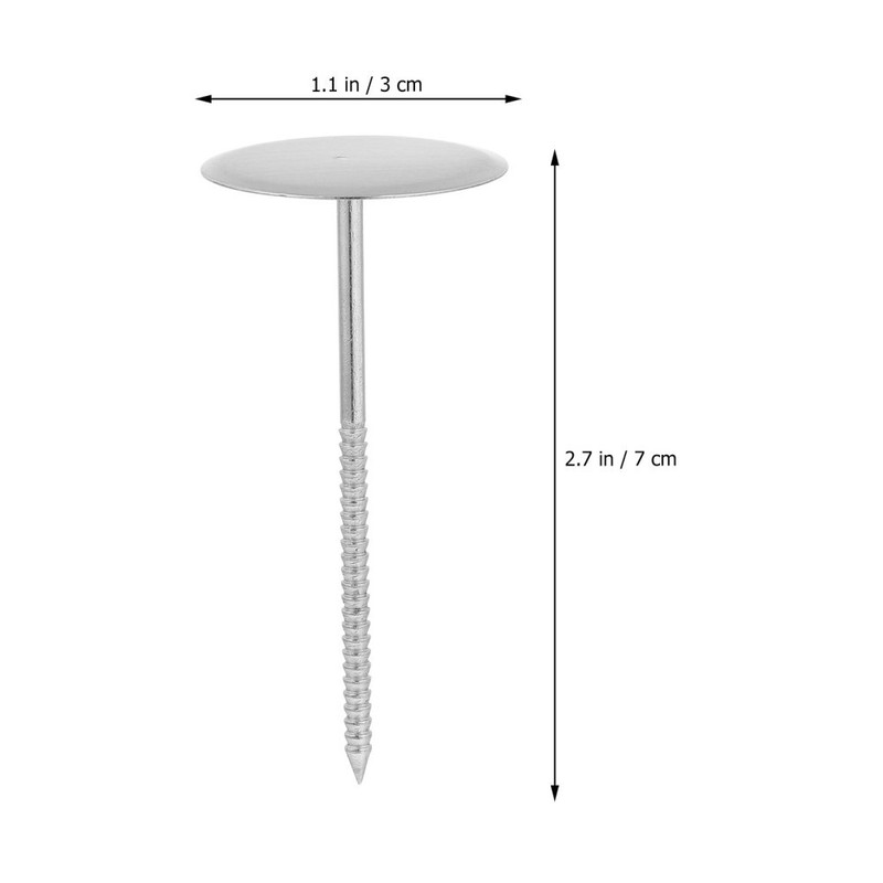 12Pcs Stainless Steel Cake Flower Nails for Decorating Cakes and Cupcakes gallery