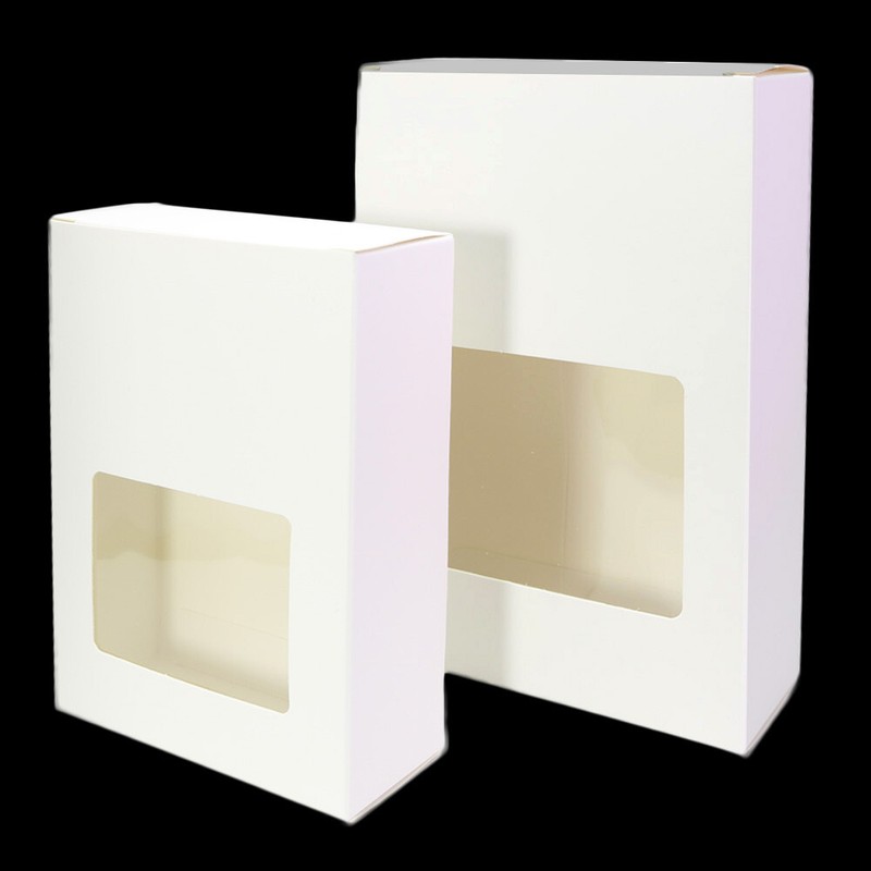 100 White Kraft Storage Boxes for Instant Coffee Creamer Mix Sugar Products