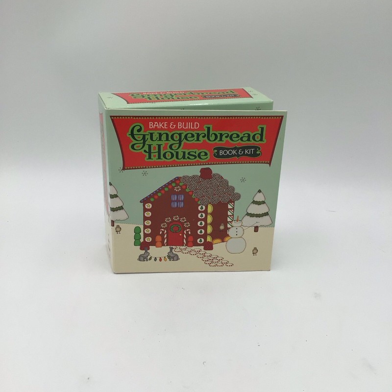 Bake & Build Gingerbread House Book & Kit Sterling Innovation Cutter NIB