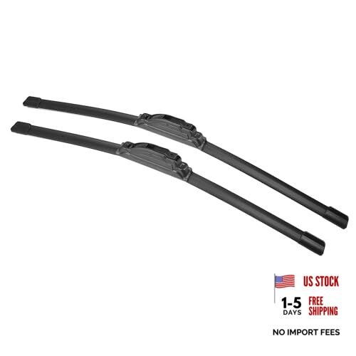 2pcs 21"+19" Silicone Front Windshield Wiper Blade for Mazda 3 2003-2008