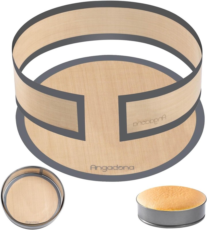 Silicone Baking Mat for Springform Pan 10 inch, Prevent cake from Sticking to
